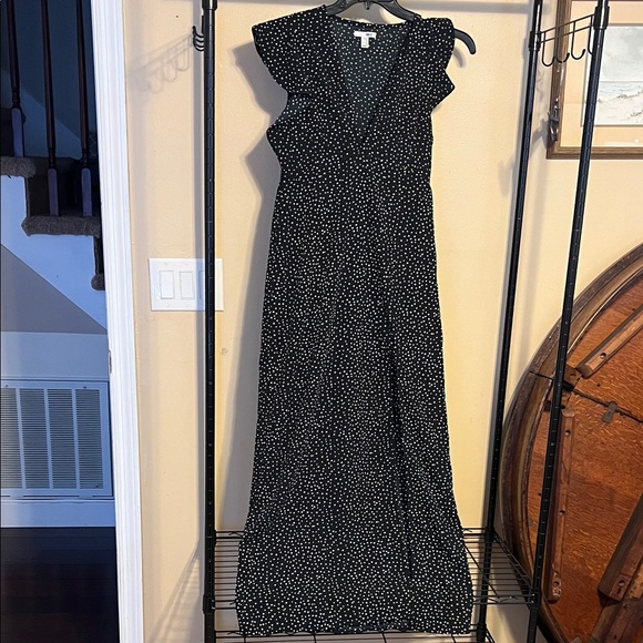 Amuse Society Black and White Maxi Dress - Picture 1 of 4